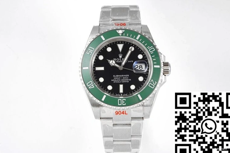 Dial Date 41MM ROF Submariner Rolex Factory Black M126610LV-0002 0306